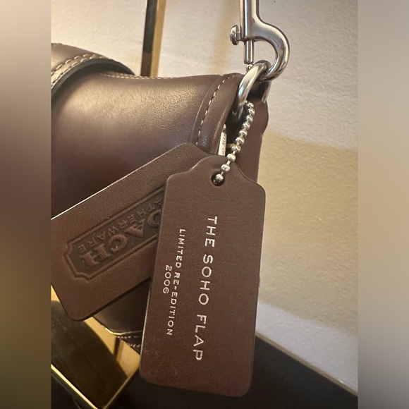 COACH Soho Brown THE SOHO FLAP Limited Re-Edition - Picture 3 of 8